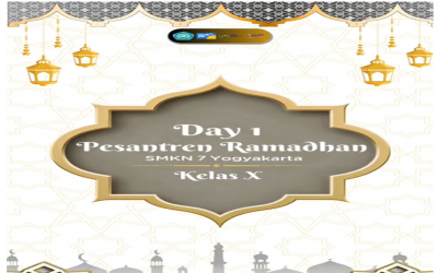 Pesantren Ramadhan di SMKN 7 Yogyakarta: Membentuk Generasi Berakhlak dan Berprestasi