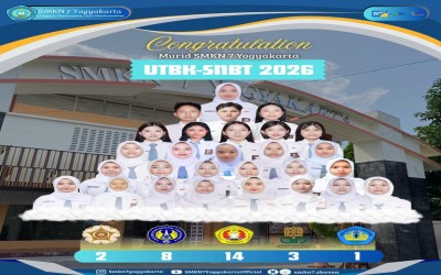 Murid SMK Negeri 7 Yogyakarta Lulus UTBK-SNBT 2026, Selamat!