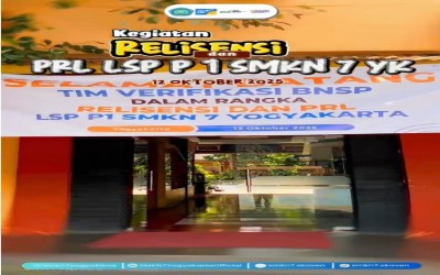 Dokumentasi Kegiatan Relisensi dan PRL LSP P1 SMK Negeri 7 Yogyakarta